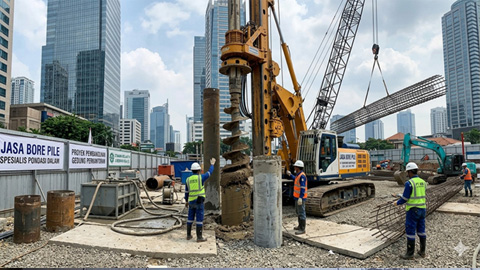 Jasa Bore Pile per Meter Jasa Bore Pile per Meter